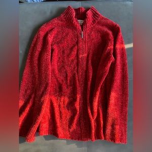 Coldwater Creek zip up cardigan